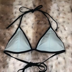 (VS PINK) mint blue swim top